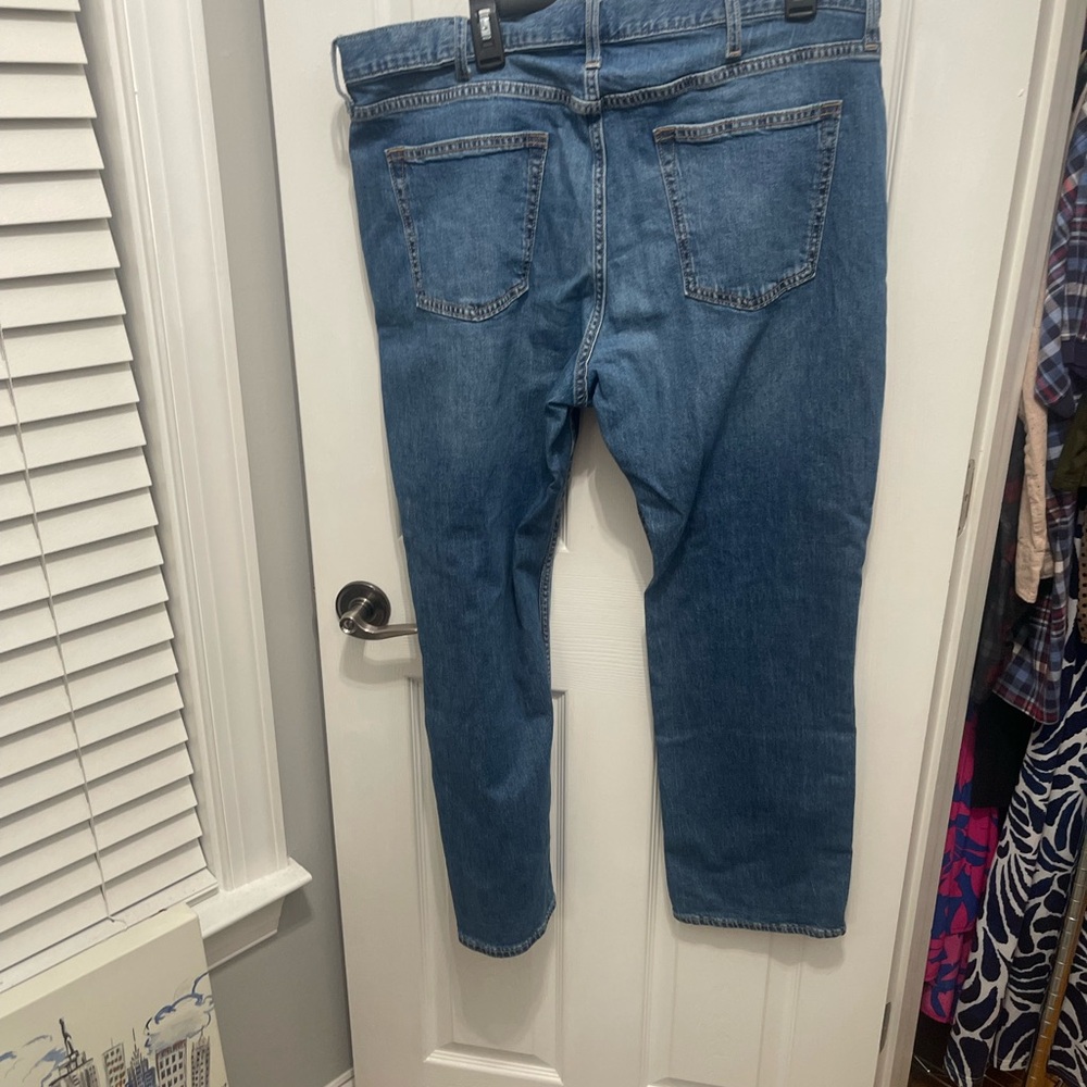 Old Navy Men's Straight Jeans - Classic Blue - Picture 8 of 15